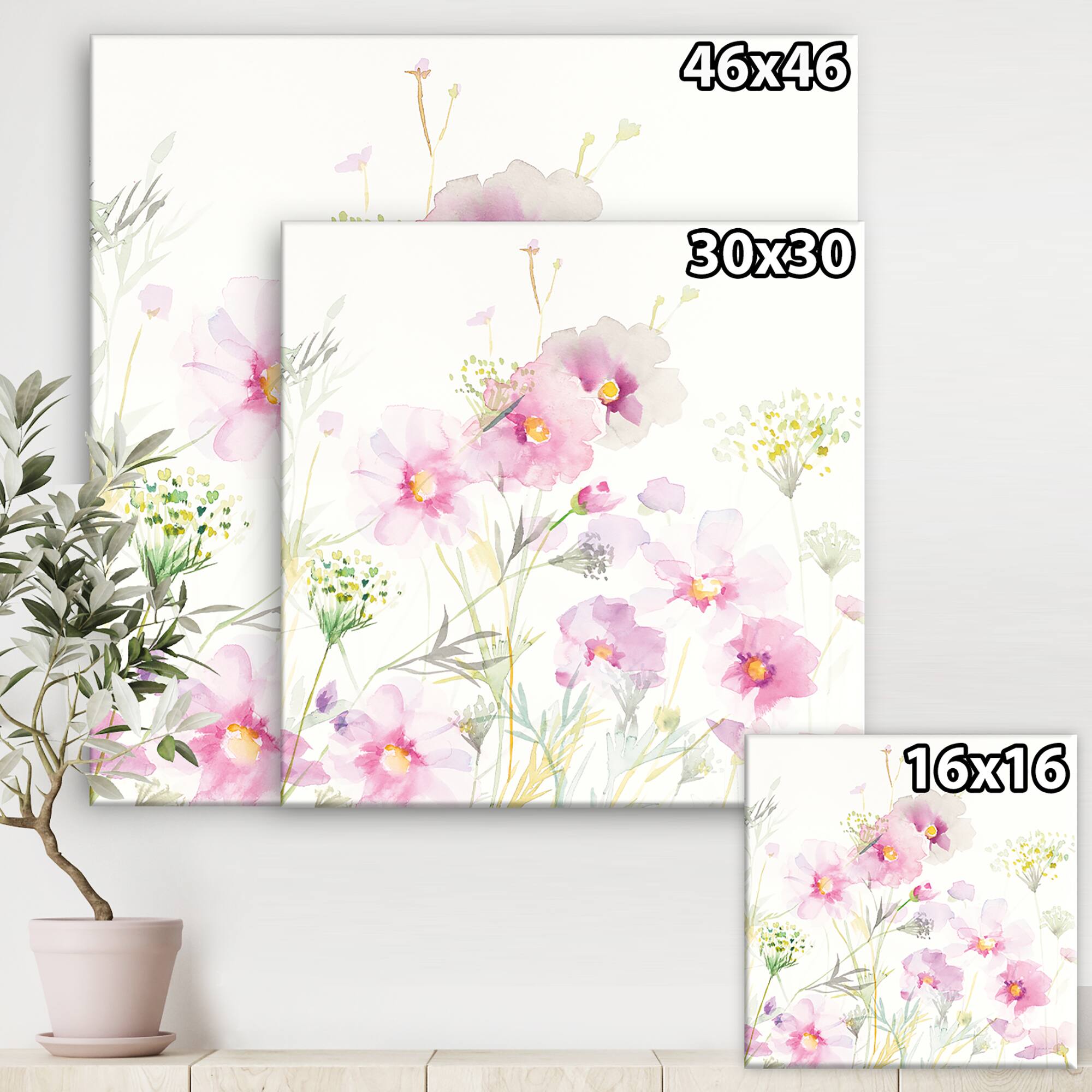 Designart - Shabby Flower IV